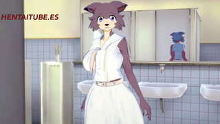 Beastars Hentai - Legosi eta Juno sexu bainugela