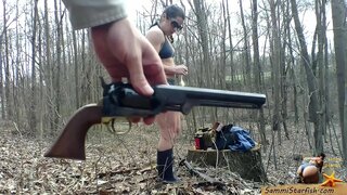 Die Meisie op die plaas en Vuurwapens