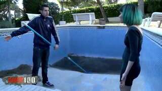 ̝�모 청소년으로 그린리 깊은 엿 및 정액에 얼굴